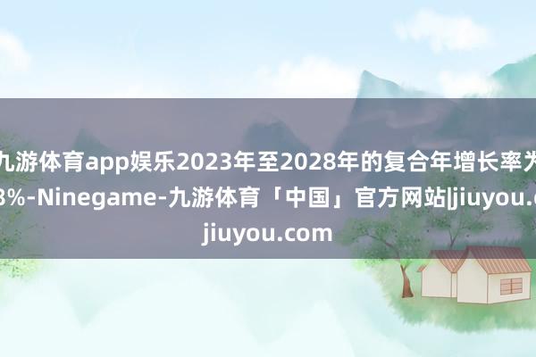 九游体育app娱乐2023年至2028年的复合年增长率为36.8%-Ninegame-九游体育「中国」官方网站|jiuyou.com